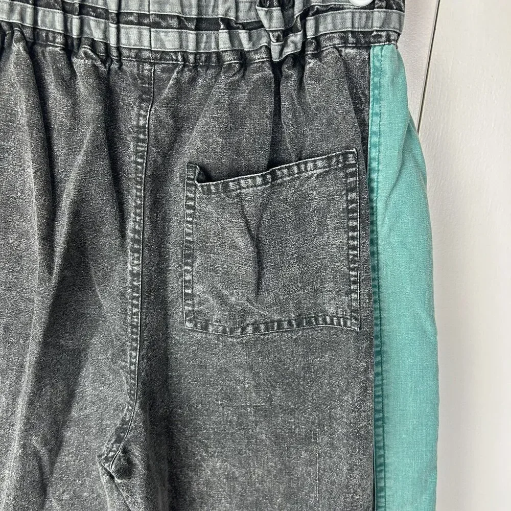 Fast Breakers Vintage 80's Acid Washed OP Ocean Pacific STYLE Jean Shorts Sz L *